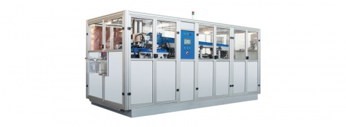 Автомат выдува ПЭТ тары 3-6 литров производительностью 2500 бут/час А-1000 5М 