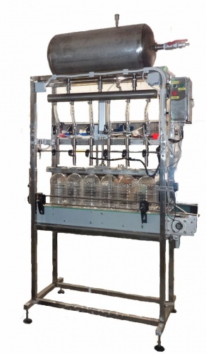 Автомат розлива питьевой воды в 5-ти литровую ПЭТ тару производительностью 700 бут/час