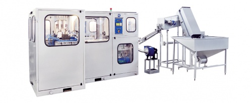 Автомат выдува ПЭТ тары 3-6 литров производительностью 1200 бут/час А-1000-5У