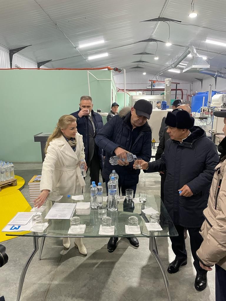 Открытие нового завода в Черемшанском районе